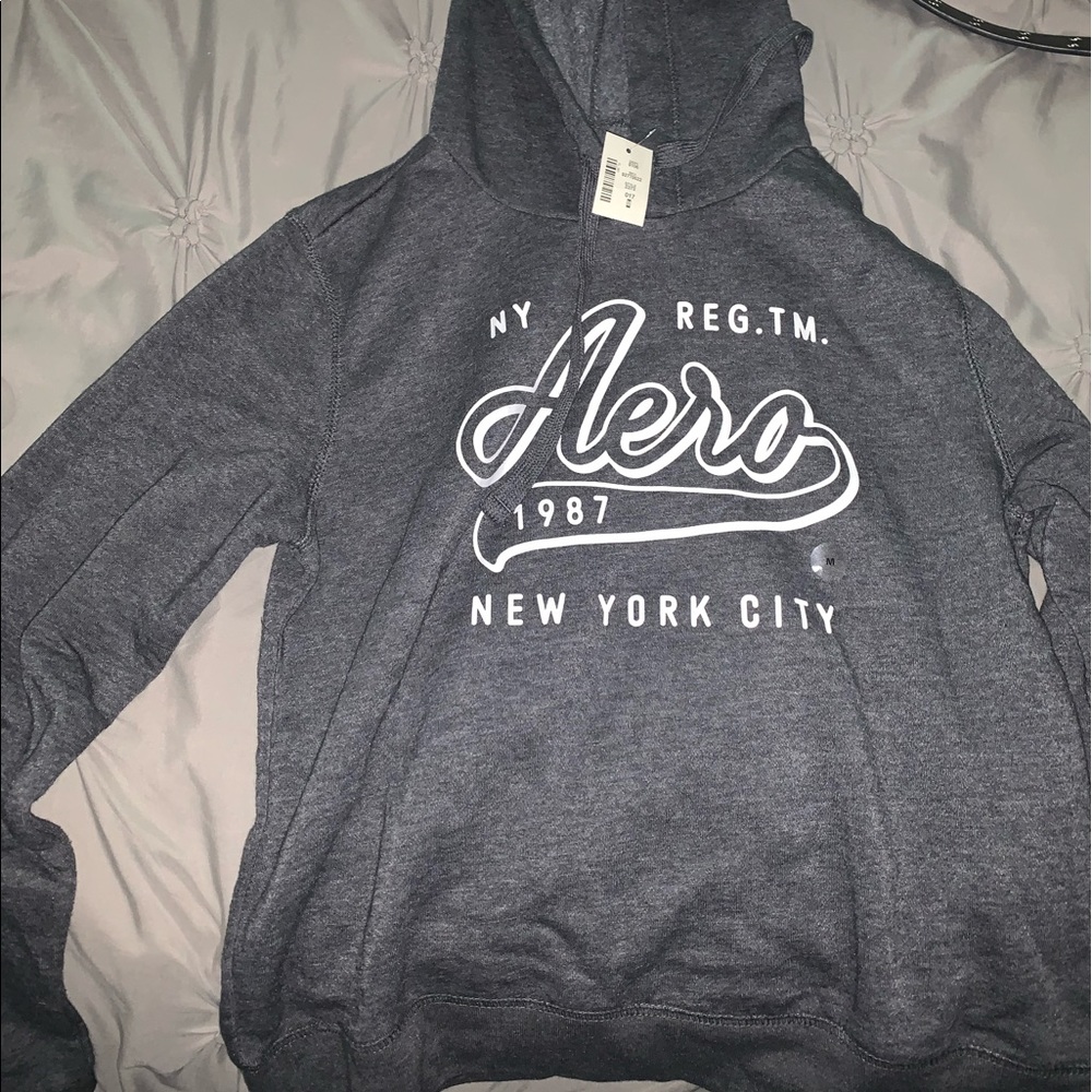 Gray Aeropostale brand new hoodie